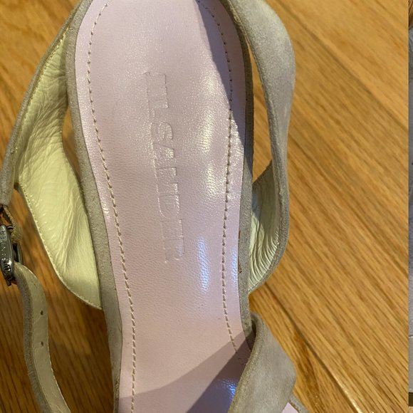 Jil Sander women high sandals -Lilac 38.5 - Picture 12 of 16